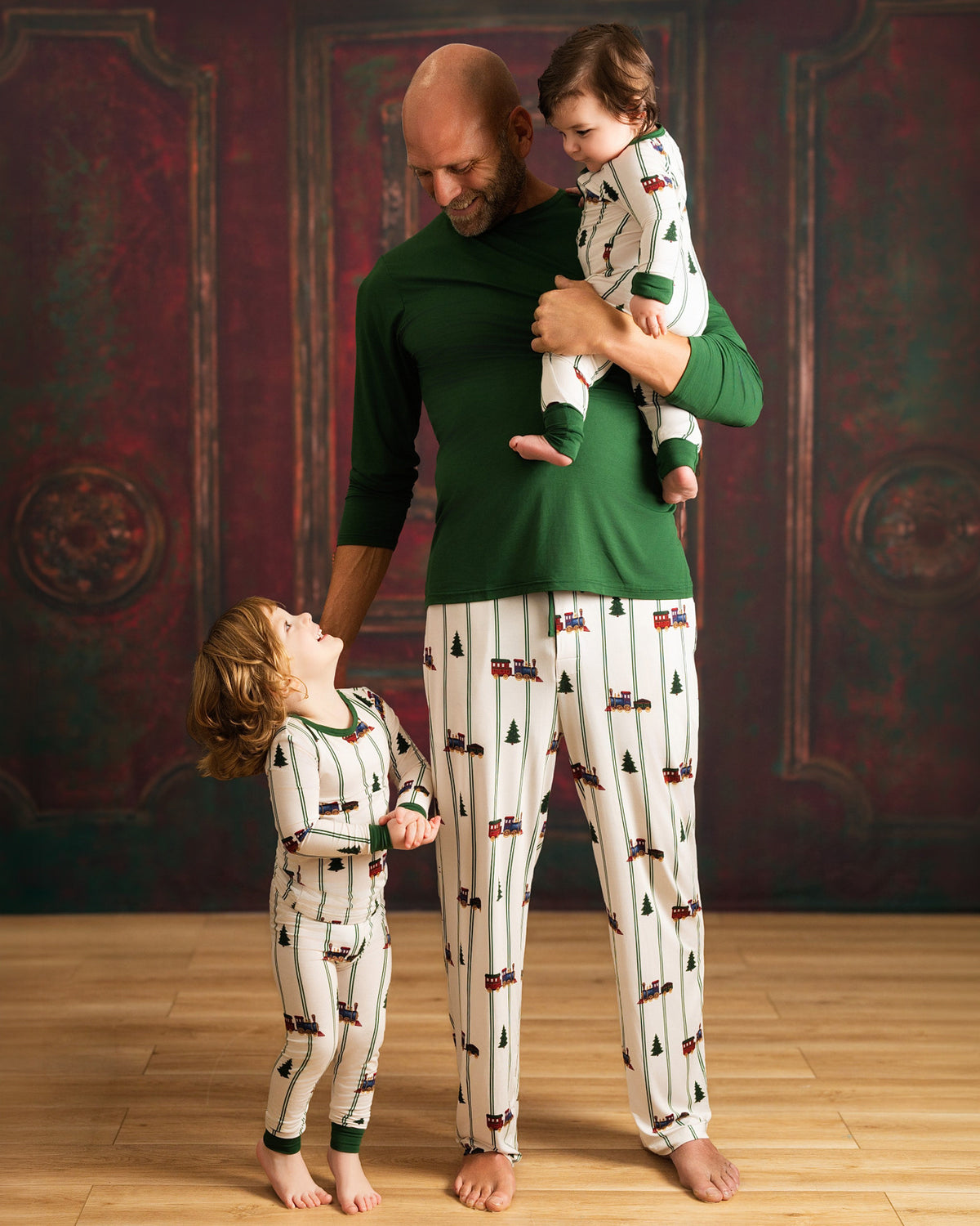 Christmas Express pyjamasbukse herre