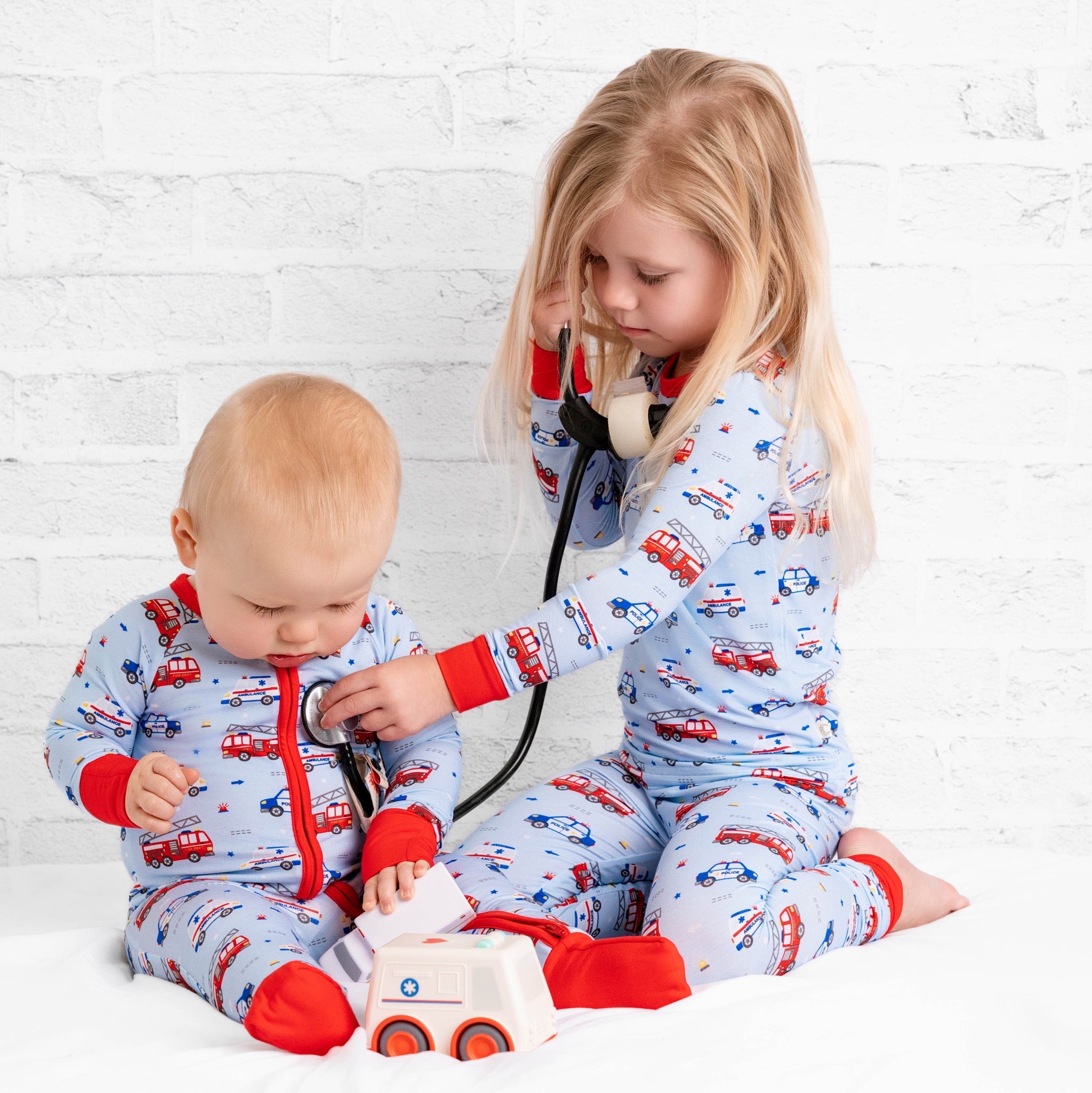 Hometown Hero Zip Romper