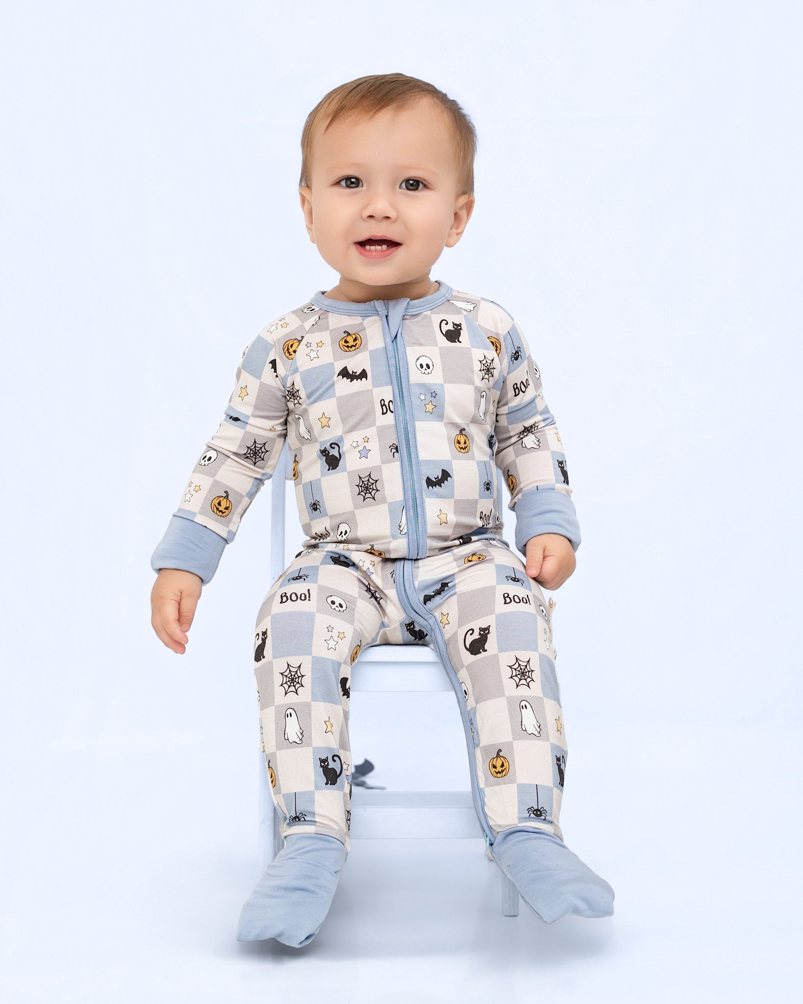 Spooky Checker Pyjamas