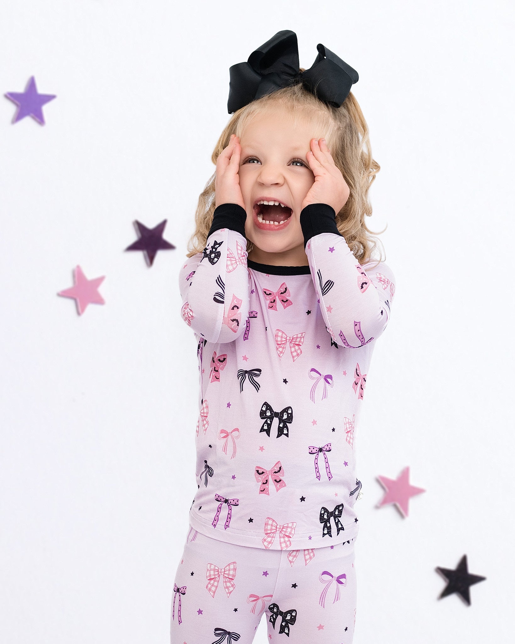 Spooky Bows Pyjamassett