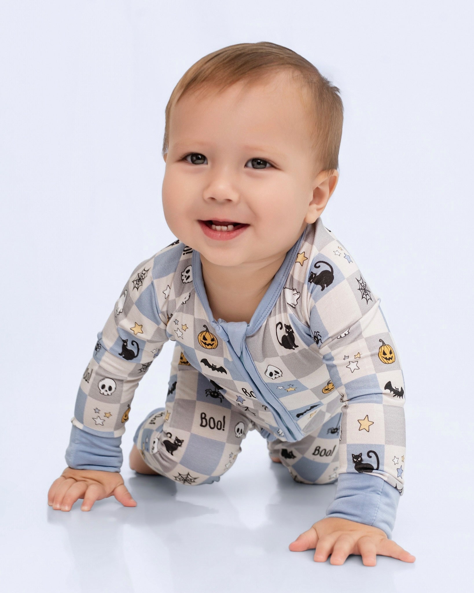 Spooky Checker Pyjamas