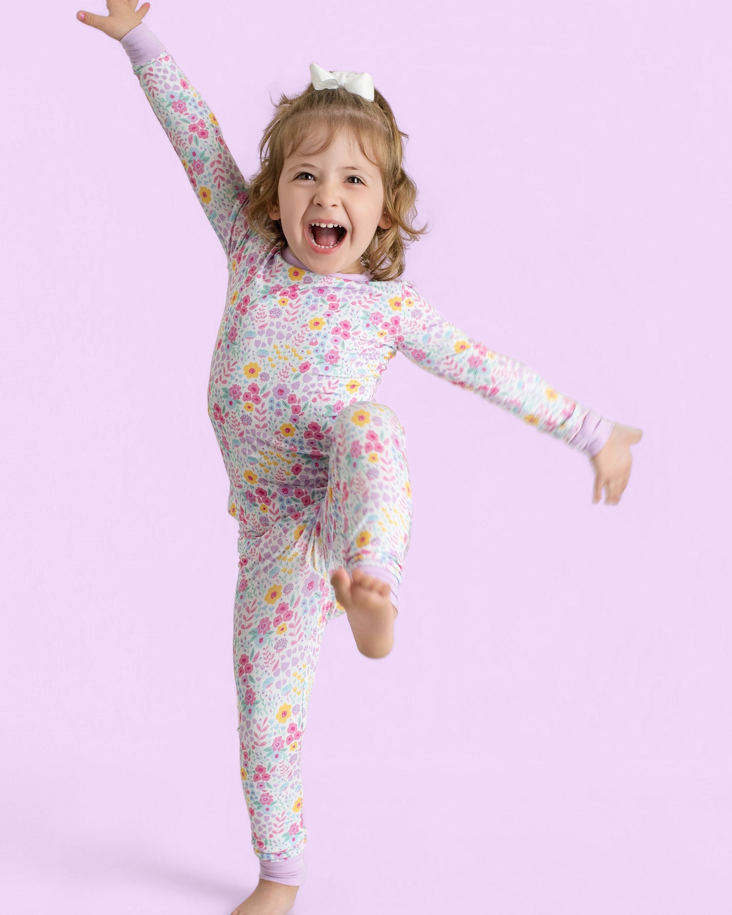 Lavender Bloom Pyjamassett