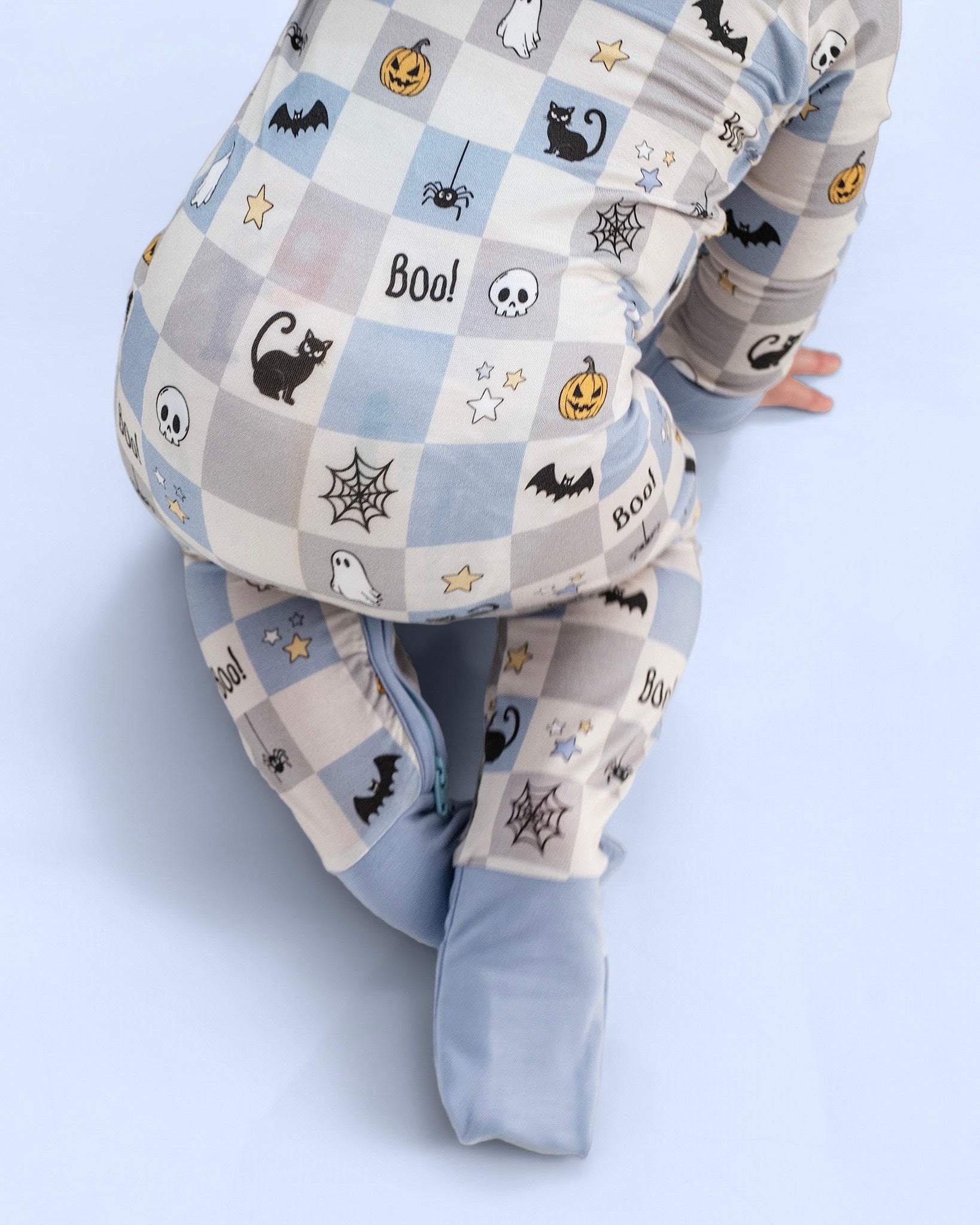 Spooky Checker Pyjamas