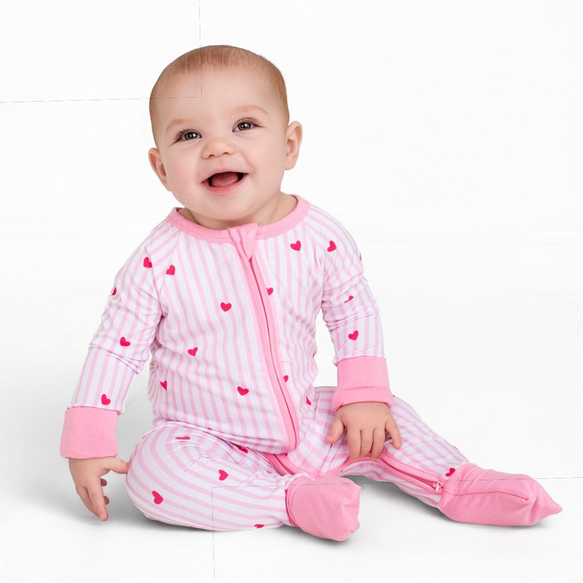 Tiny Hearts Pink Pyjamas