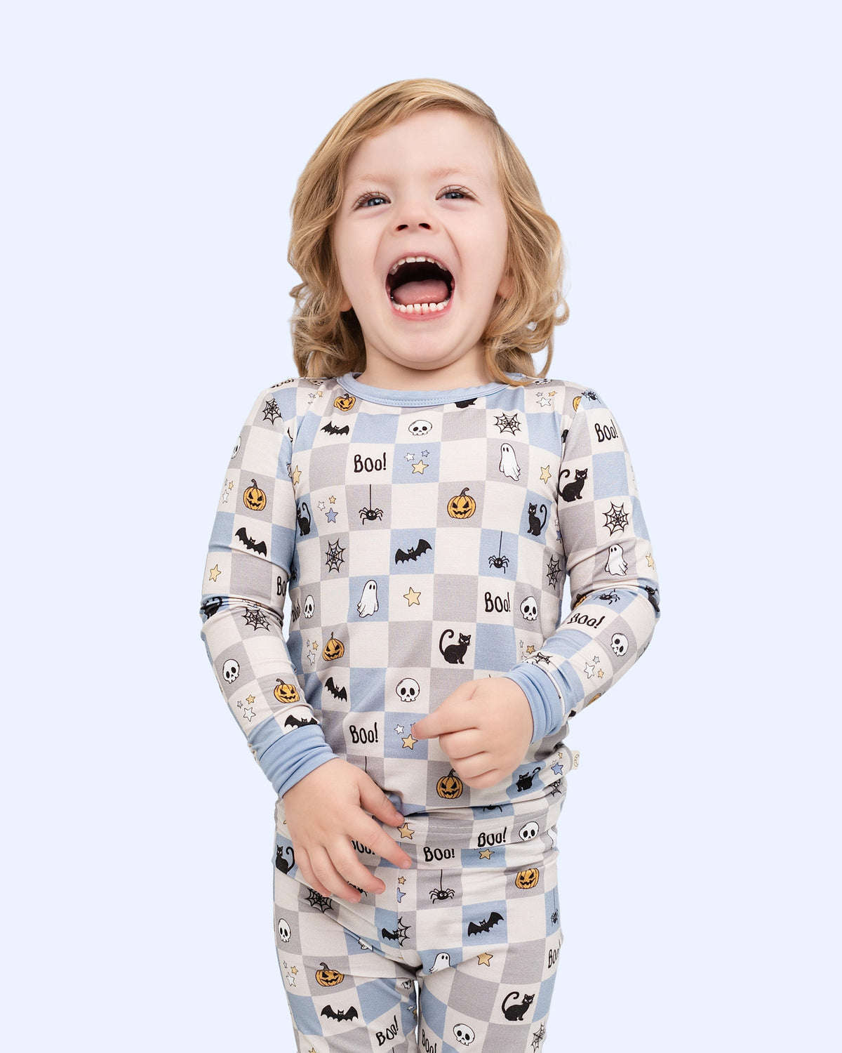 Spooky Checker Pyjamassett