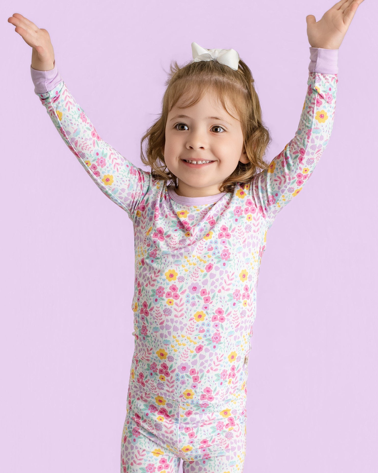 Lavender Bloom Pyjamassett