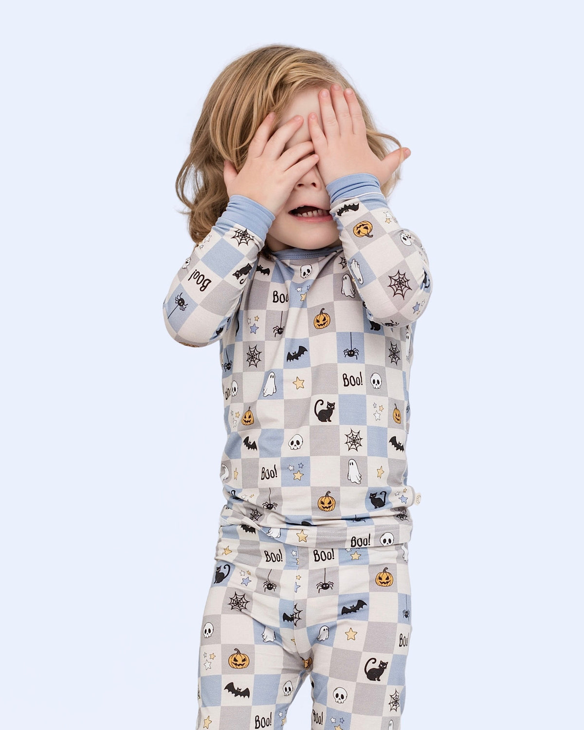 Spooky Checker Pyjamassett