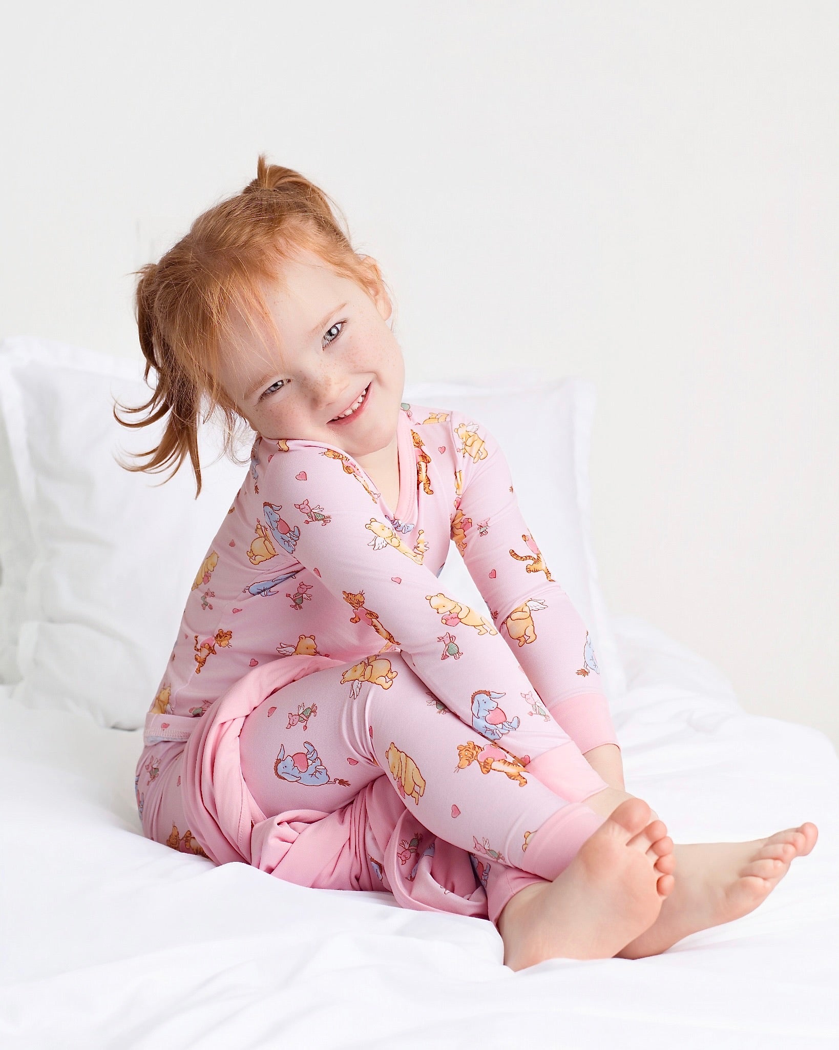 Love Bear rosa pyjamassett