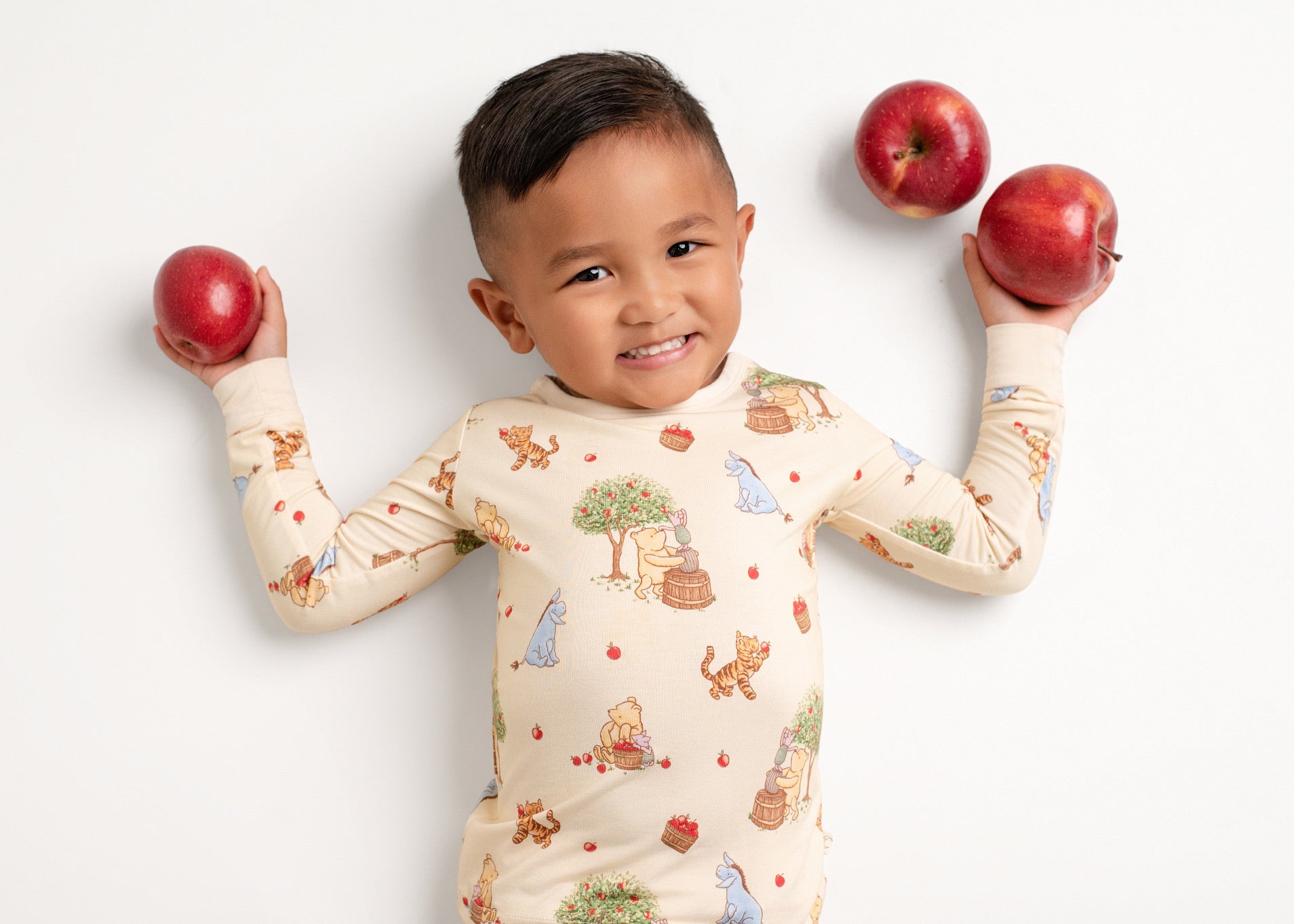 Pooh & Apple Pyjamassett