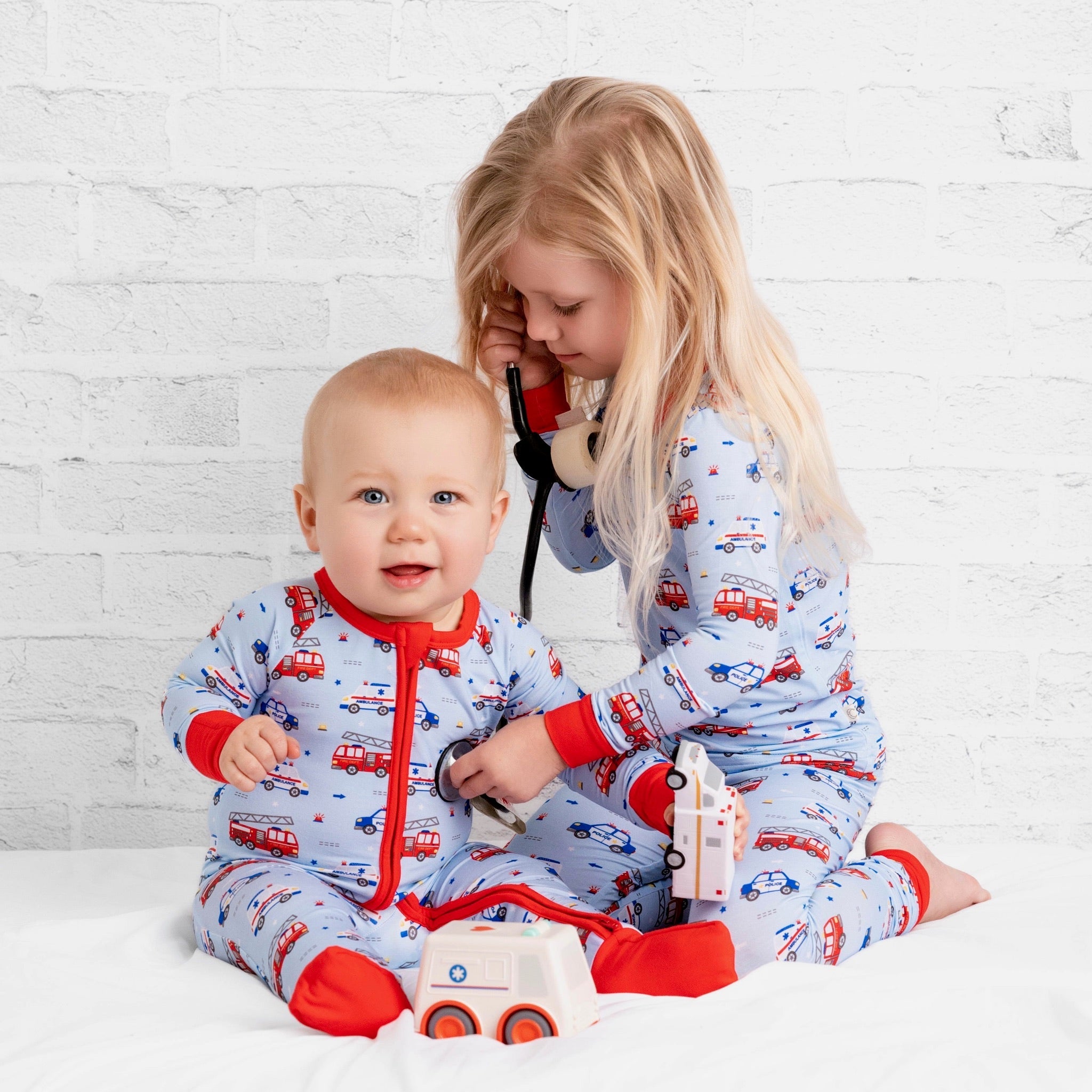 Hometown Hero Zip Romper