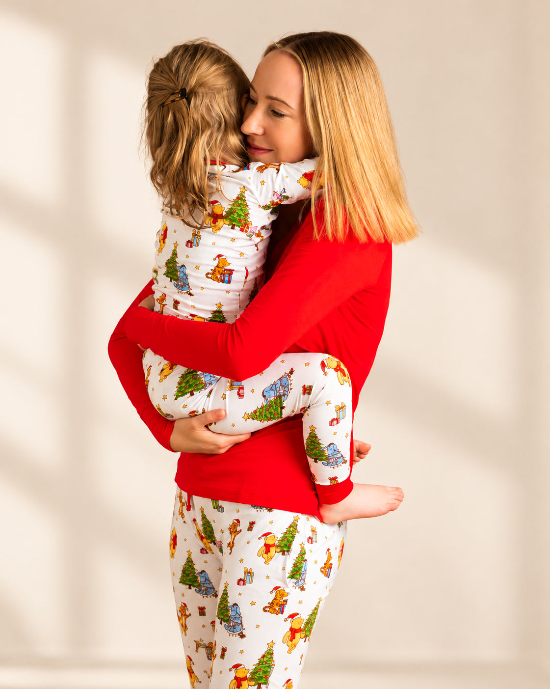 Jul med Brumm langermet pyjamasoverdel dame