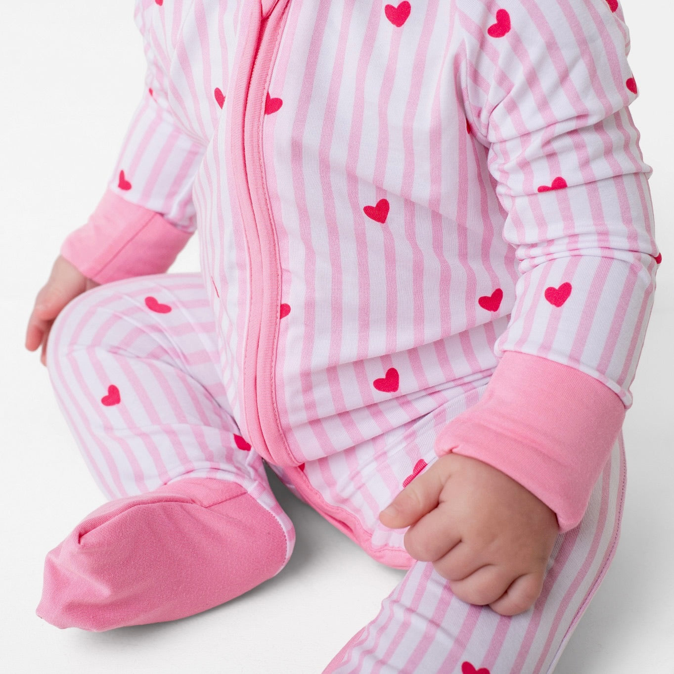 Tiny Hearts Pink Pyjamas