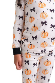 Bow & Pumpkin Pyjamassett