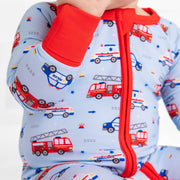 Hometown Hero Zip Romper