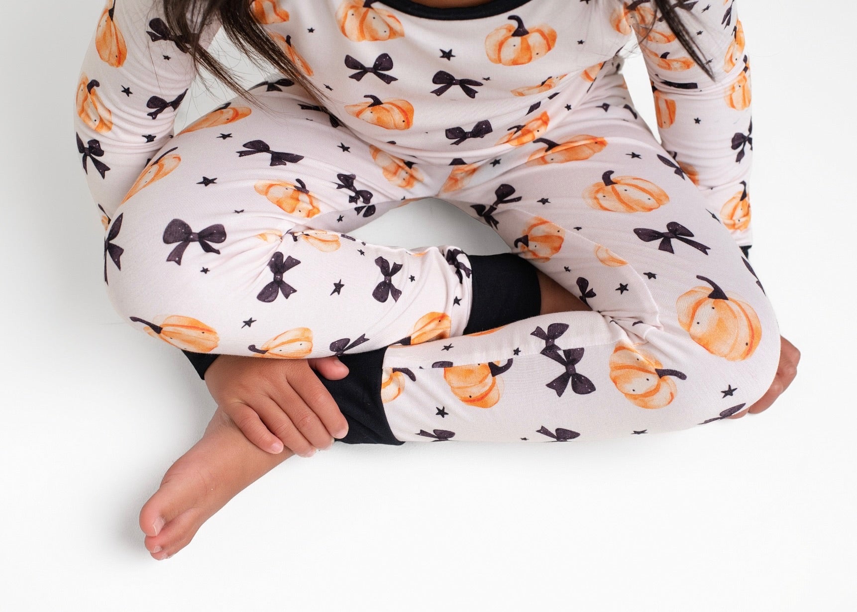 Bow & Pumpkin Pyjamassett