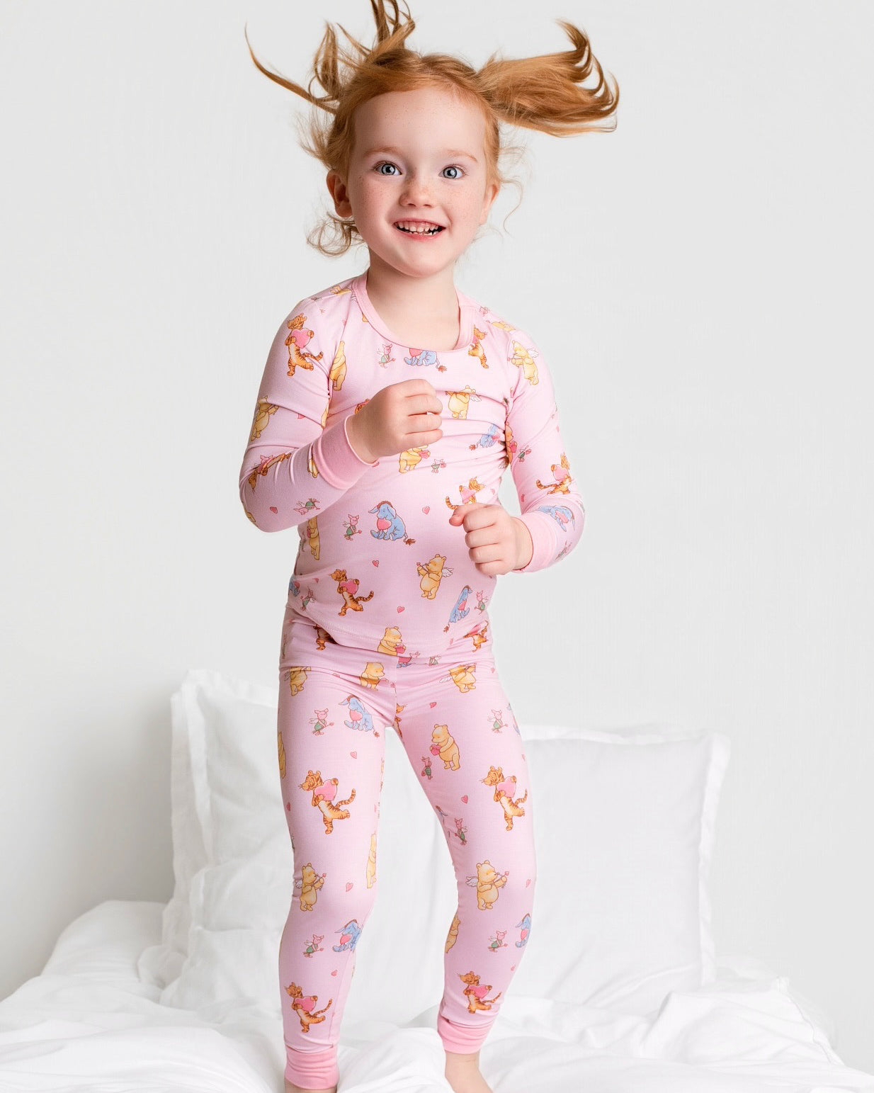 Love Bear rosa pyjamassett