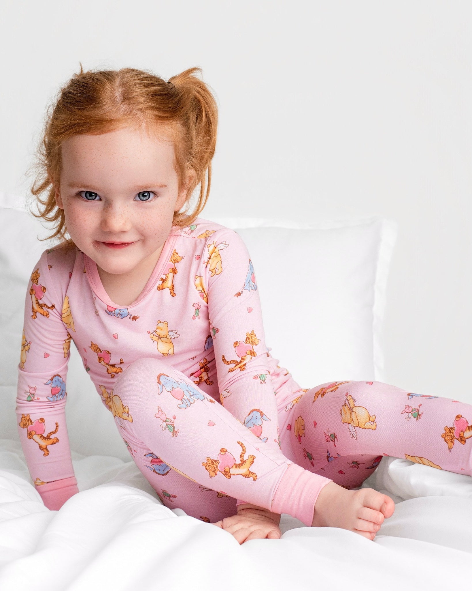Love Bear rosa pyjamassett
