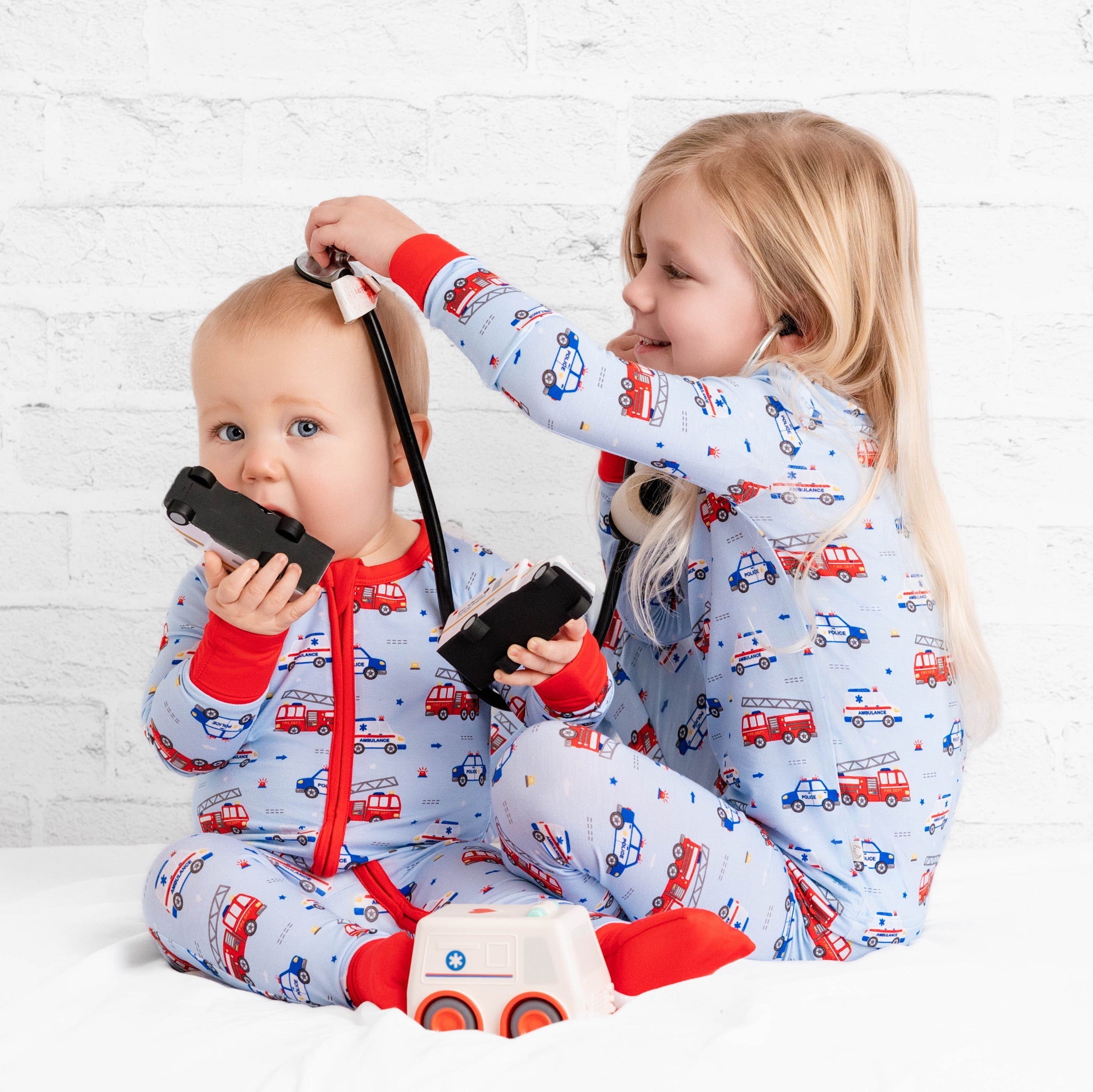 Hometown Hero Zip Romper