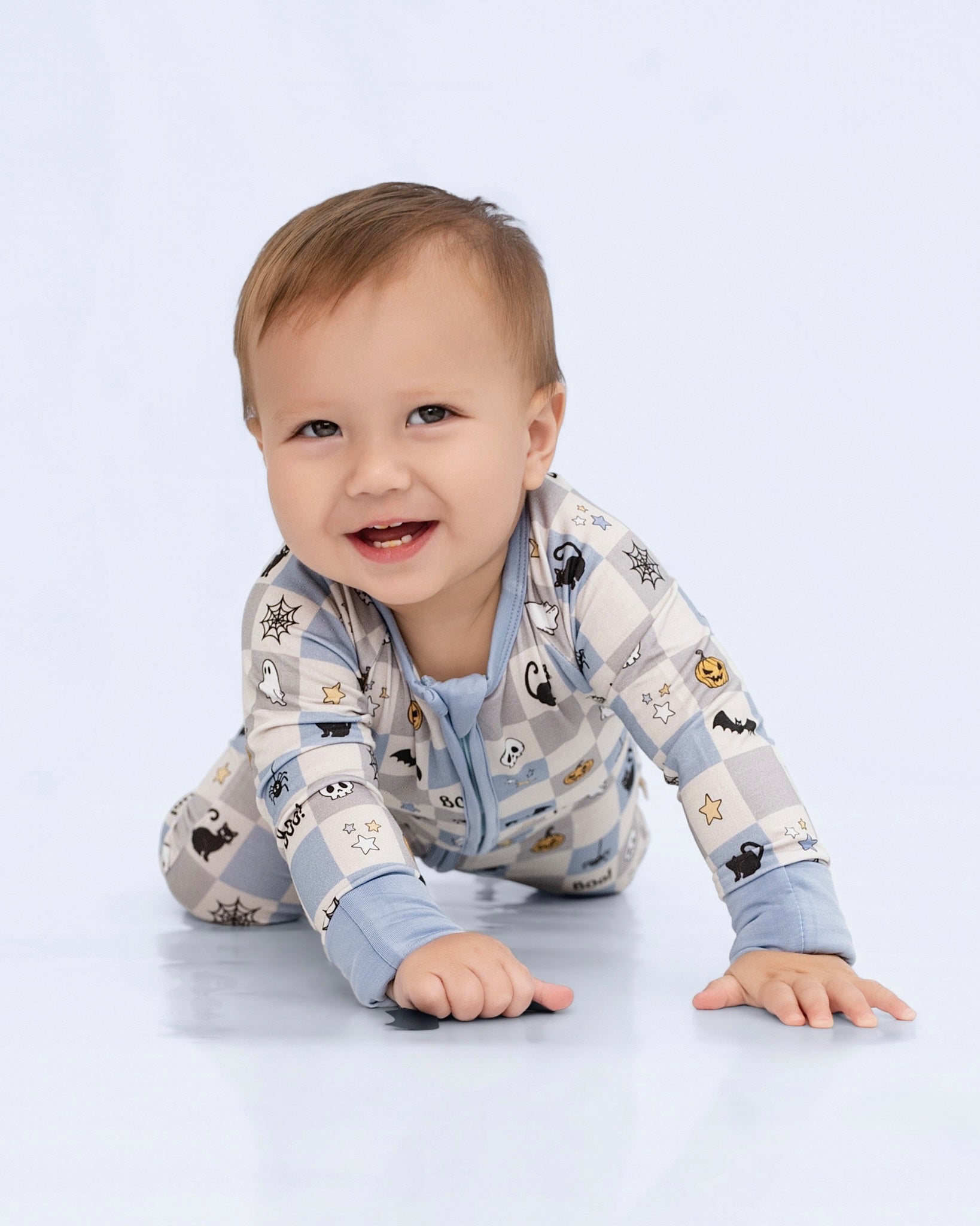 Spooky Checker Pyjamas