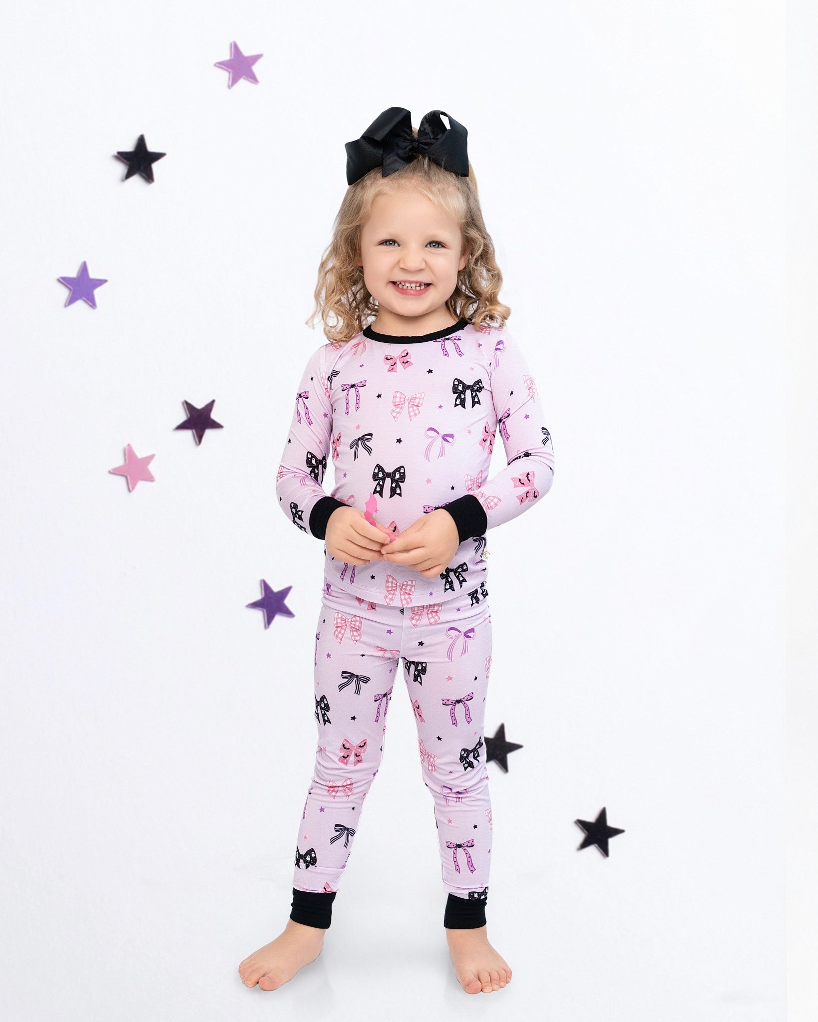 Spooky Bows Pyjamassett