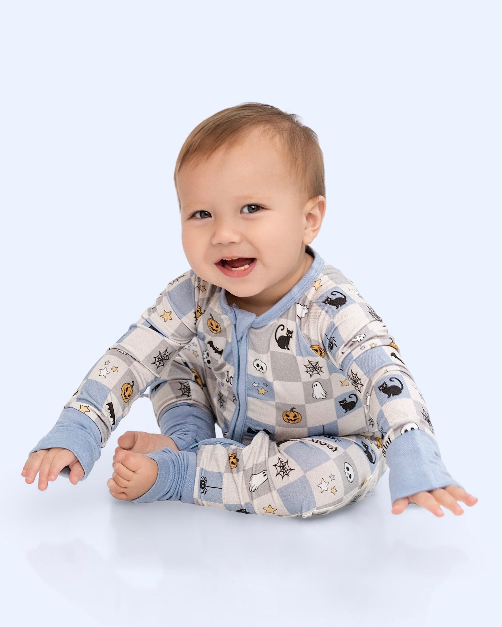 Spooky Checker Pyjamas