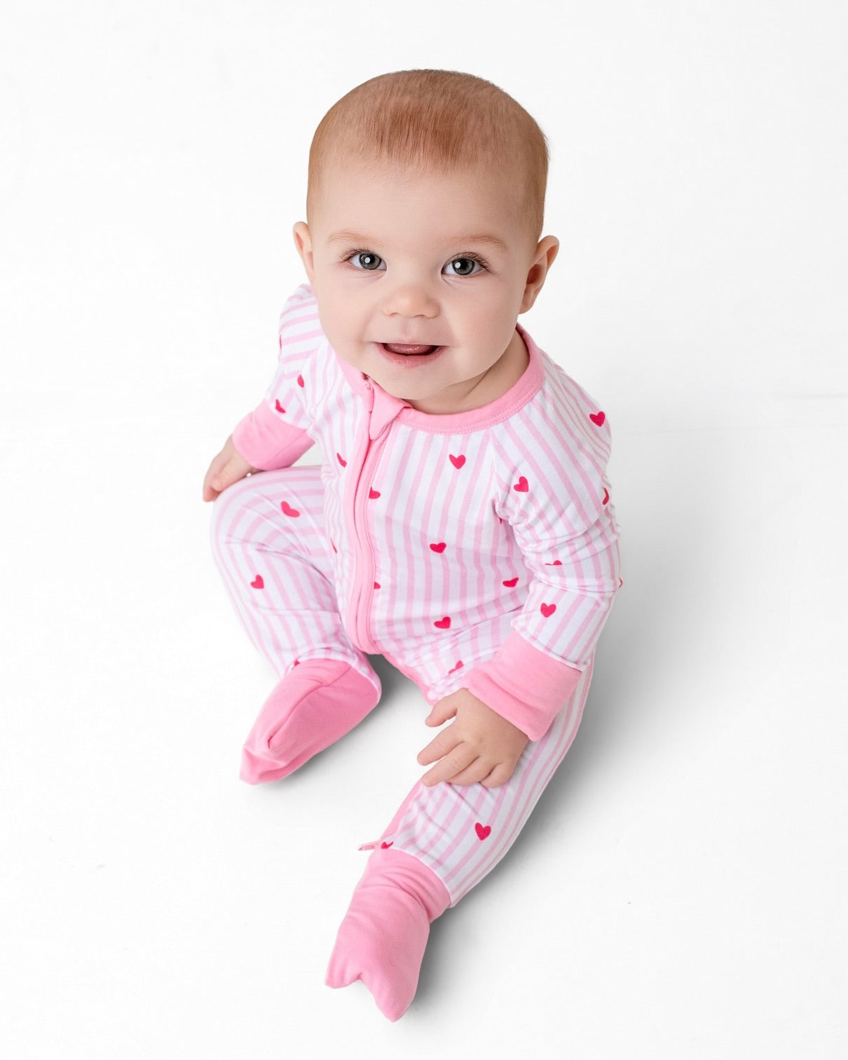 Tiny Hearts Pink Pyjamas