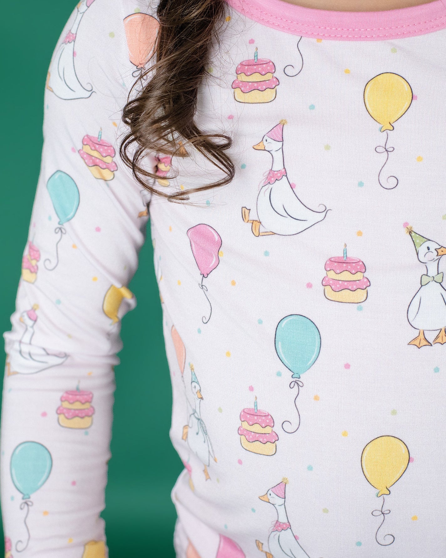 Party goose pink Pyjamassett