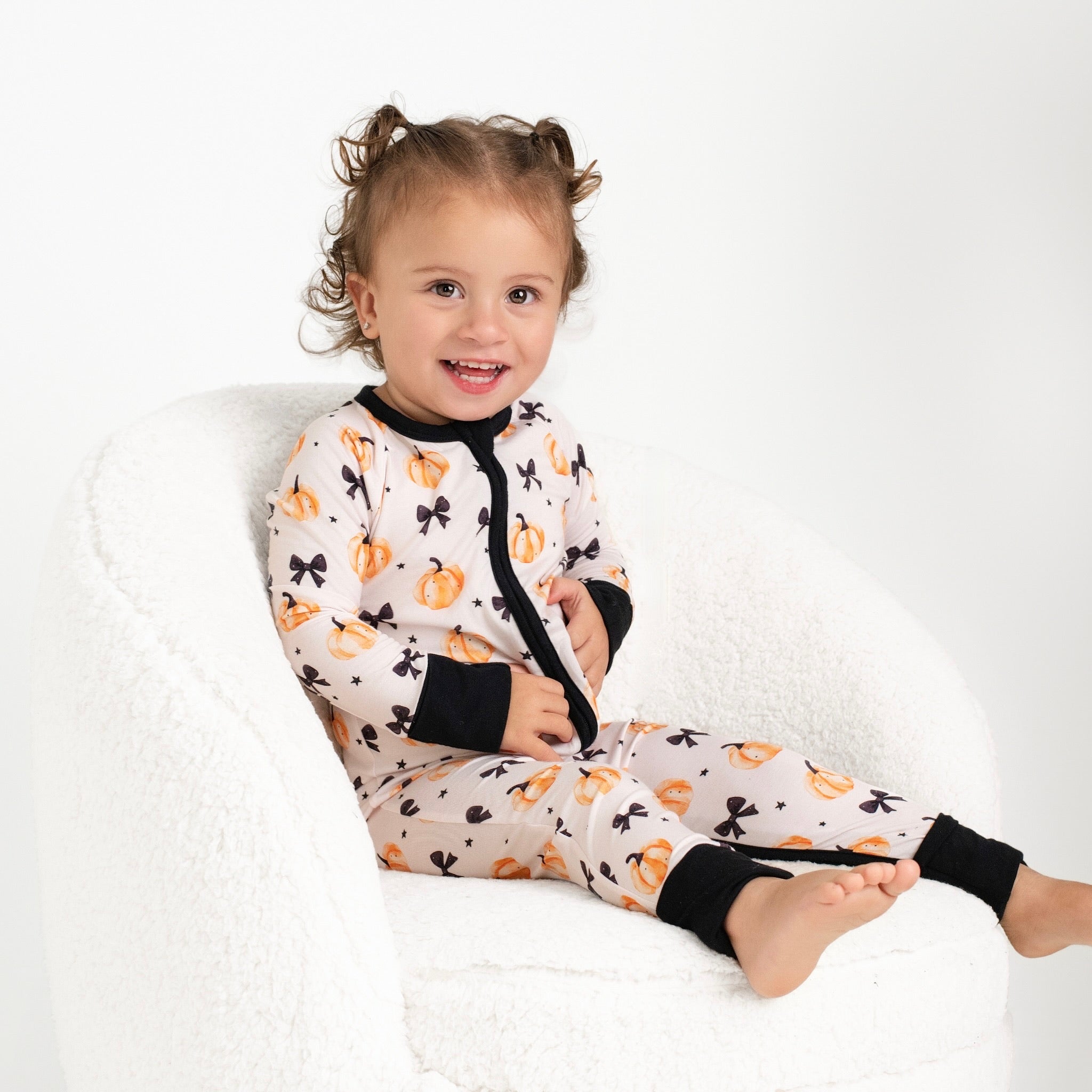 Bow & Pumpkin Pyjamas