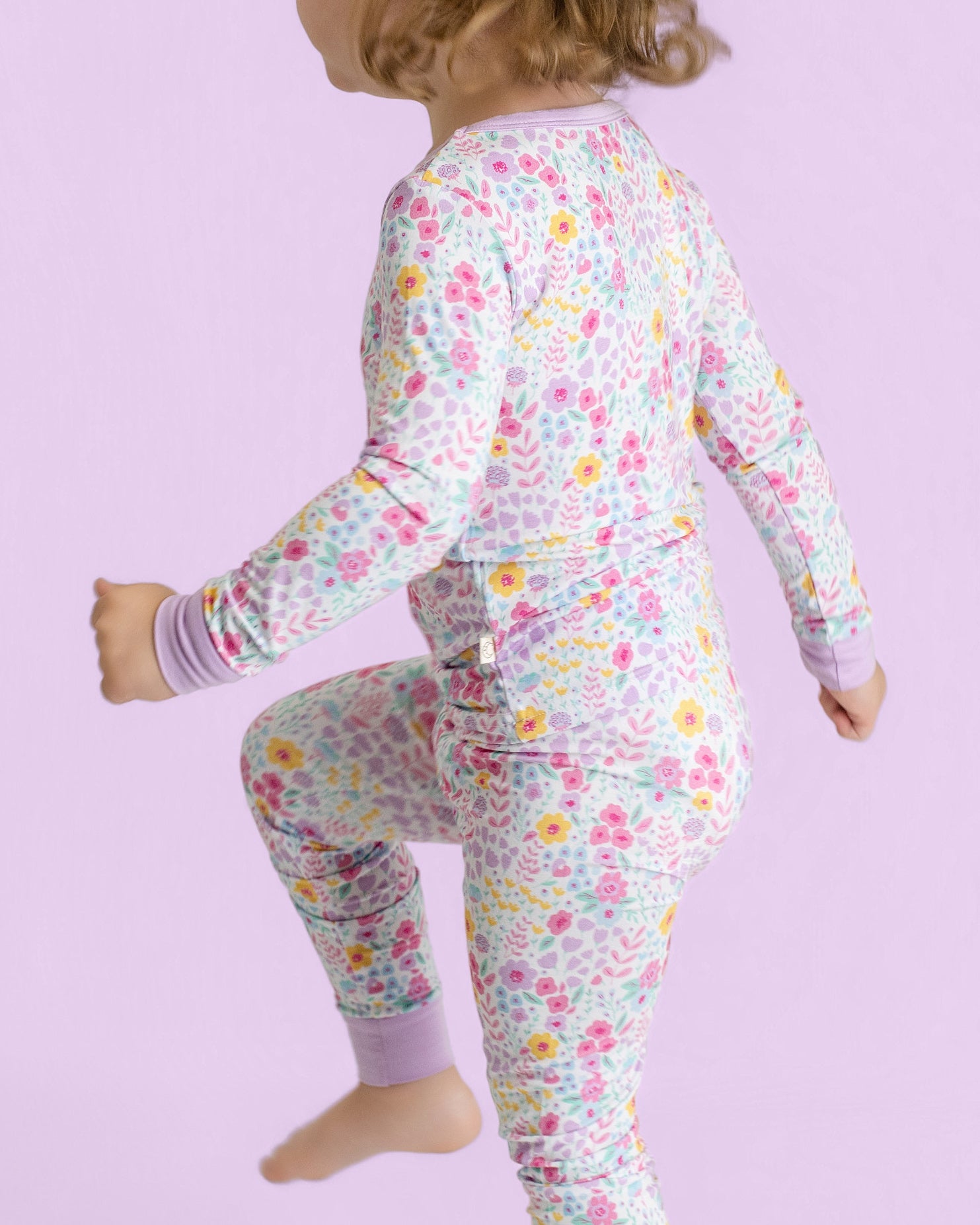 Lavender Bloom Pyjamassett